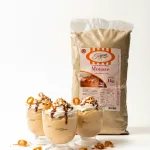 Mousse sabor dulce de leche